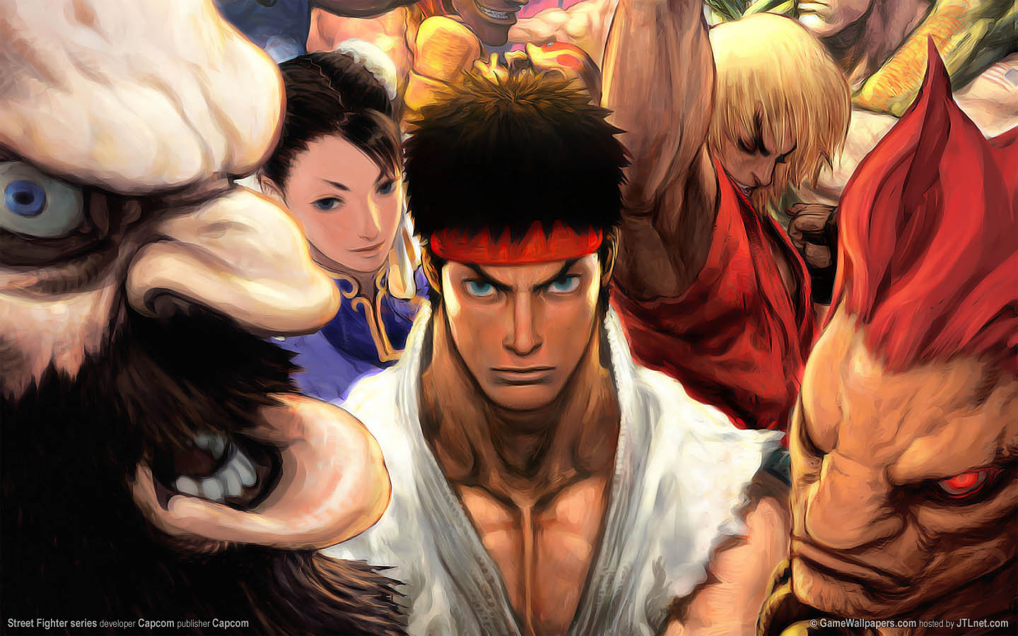 Street Fighter series wallpaper 04 1440x900