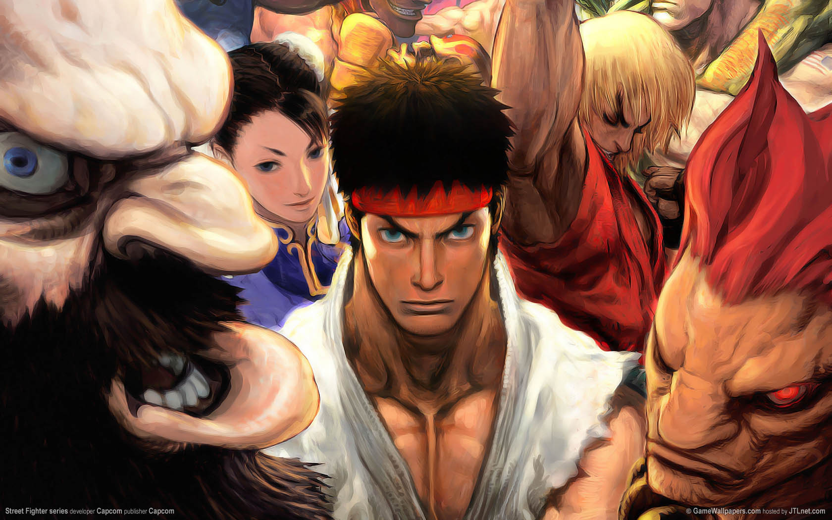 Street Fighter series wallpaper 04 1680x1050