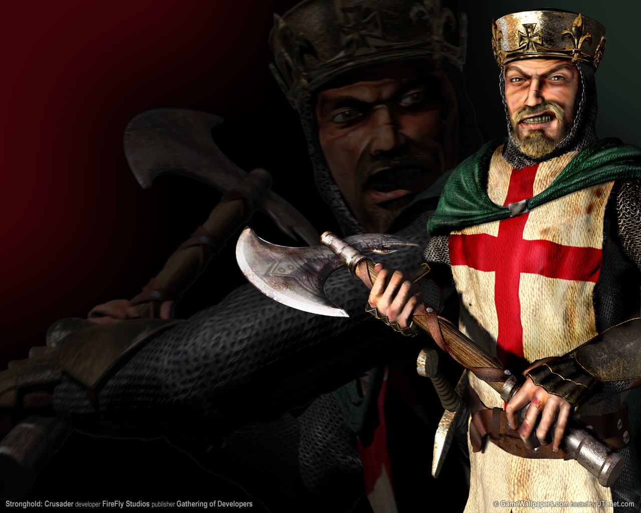 Stronghold: Crusader achtergrond 01 1280x1024