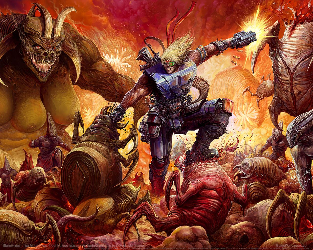 SturmFront - The Mutant War: Ubel Edition fondo de escritorio 01 1280x1024