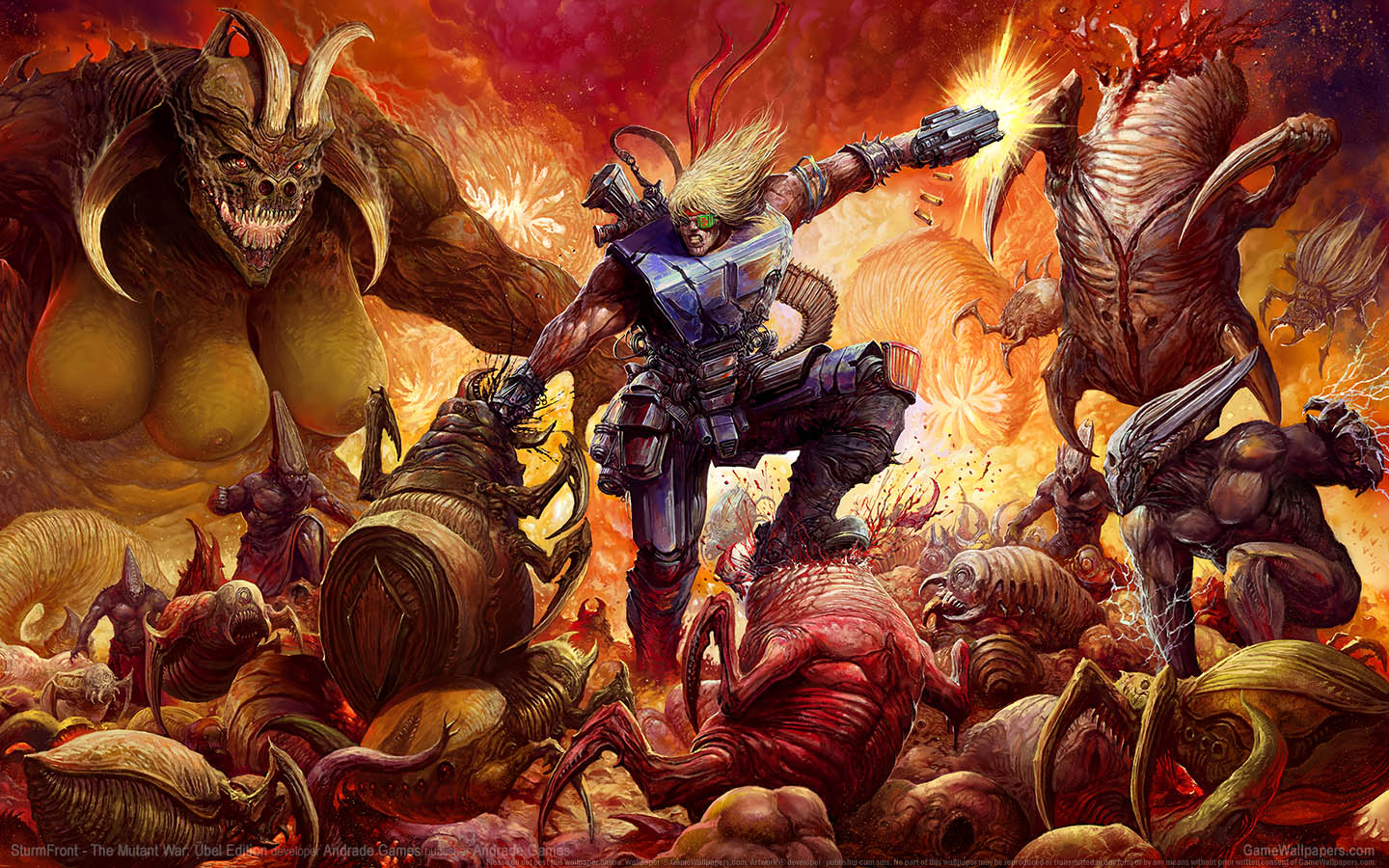 SturmFront - The Mutant War: Ubel Edition fondo de escritorio 01 1440x900