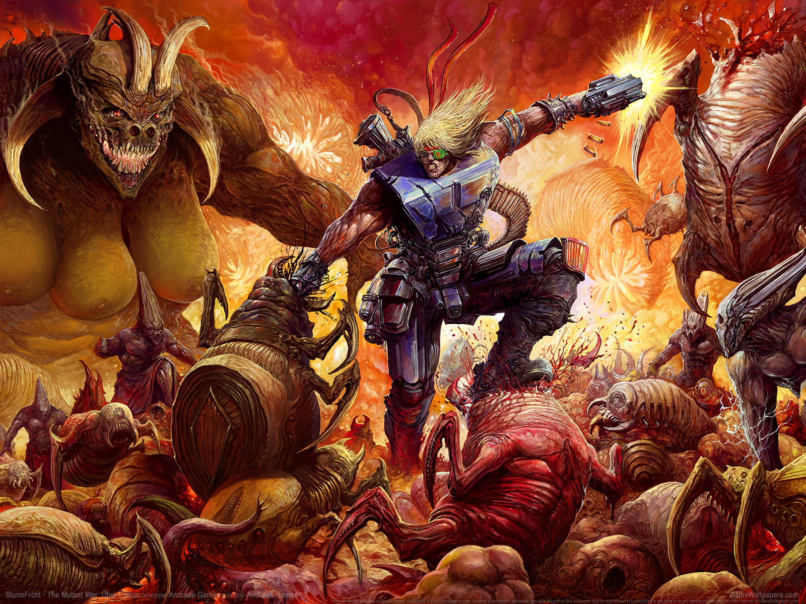SturmFront - The Mutant War%253A Ubel Edition wallpaper 01 1600x1200