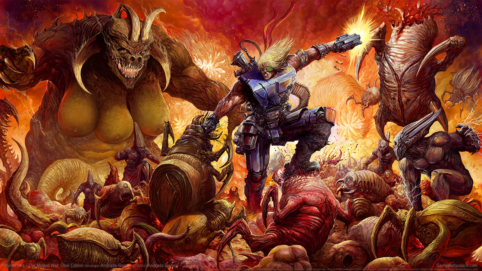 SturmFront - The Mutant War: Ubel Edition fondo de escritorio 01 1600x900