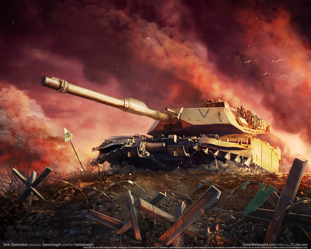 Tank Domination wallpaper 01 1280x1024