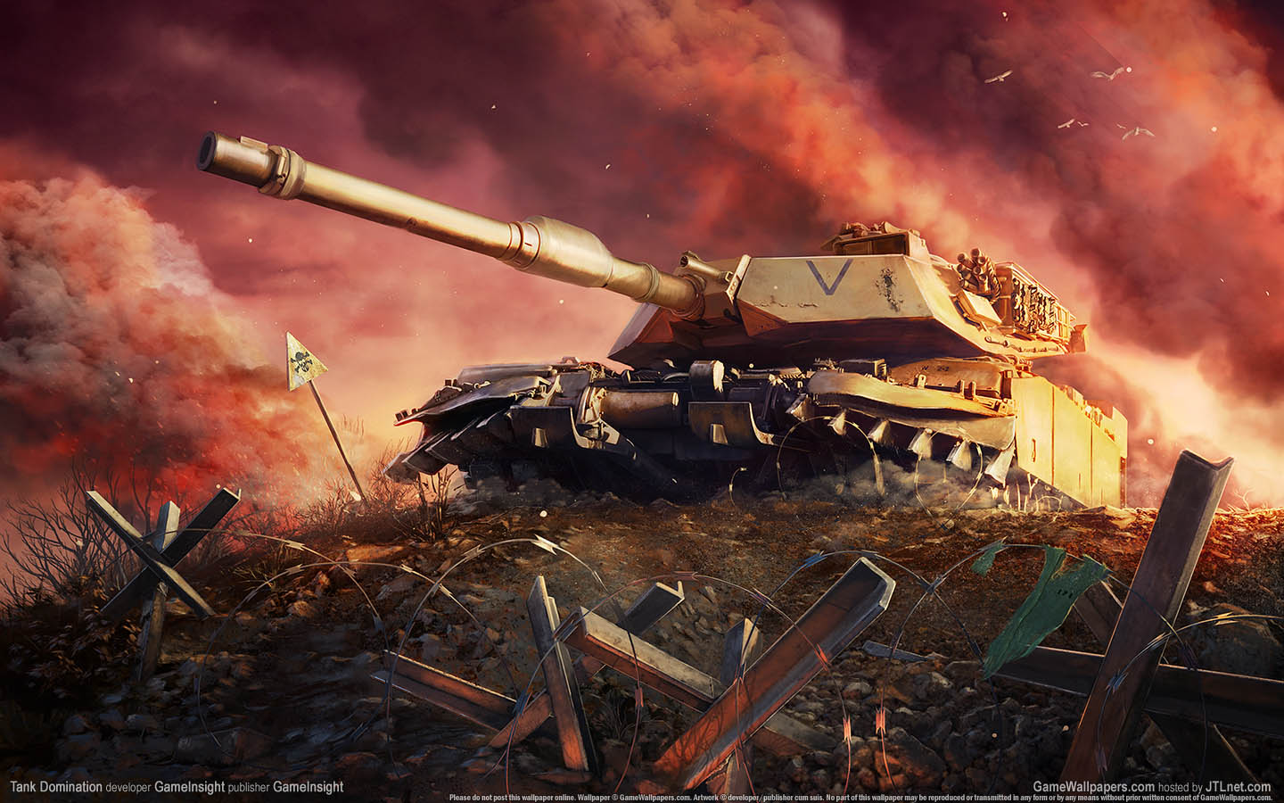 Tank Domination wallpaper 01 1440x900