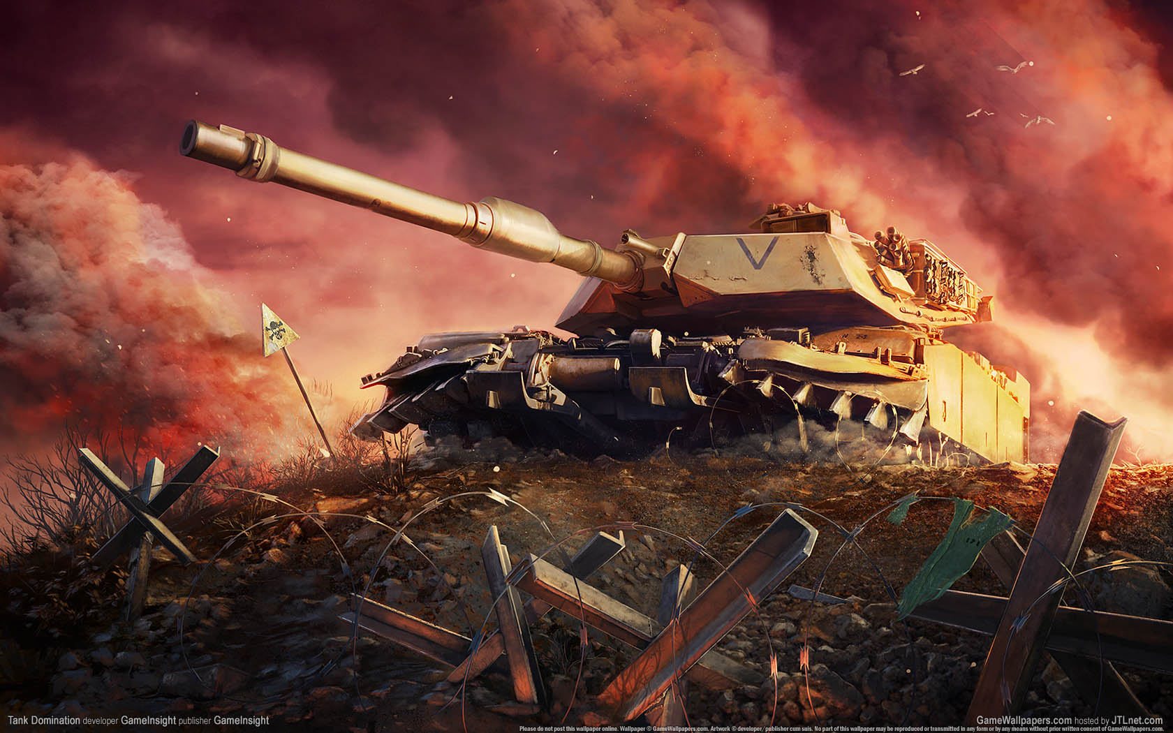 Tank Domination achtergrond 01 1680x1050