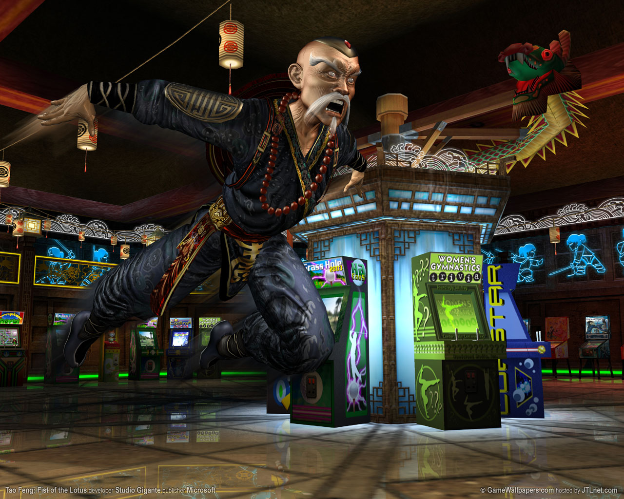 Tao Feng: Fist of the Lotus wallpaper 04 1280x1024