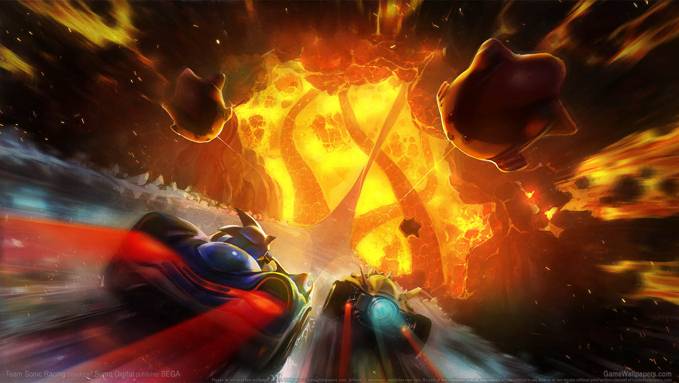 Team Sonic Racing wallpaper 01 1360x768