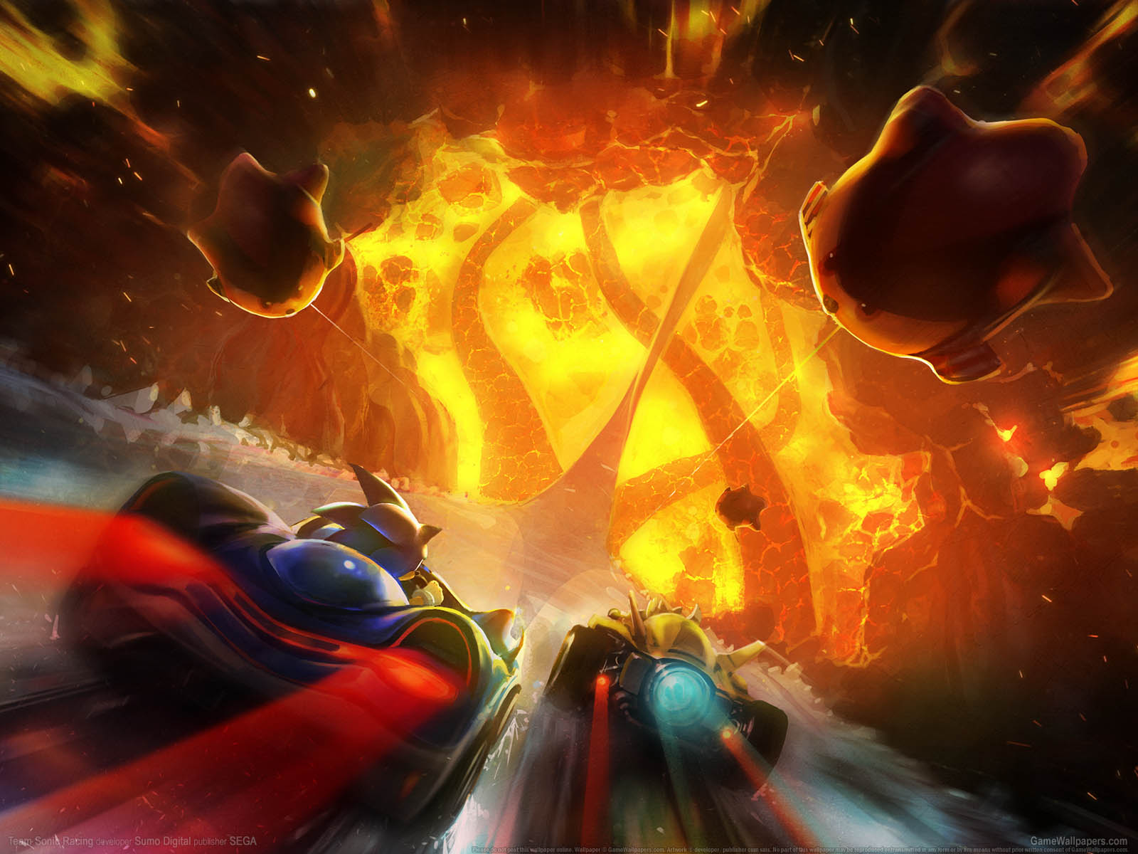 Team Sonic Racing wallpaper 01 1600x1200