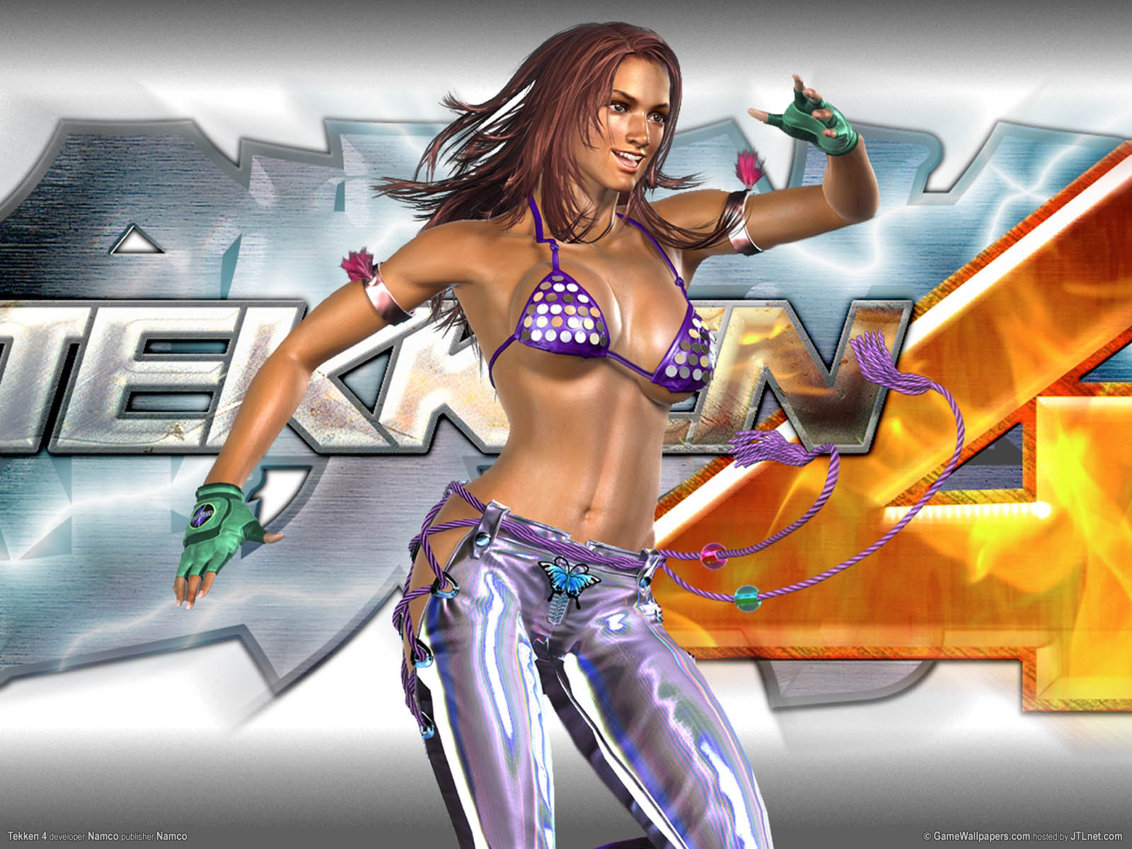 Tekken 4νmmer=01 fondo de escritorio  1600x1200