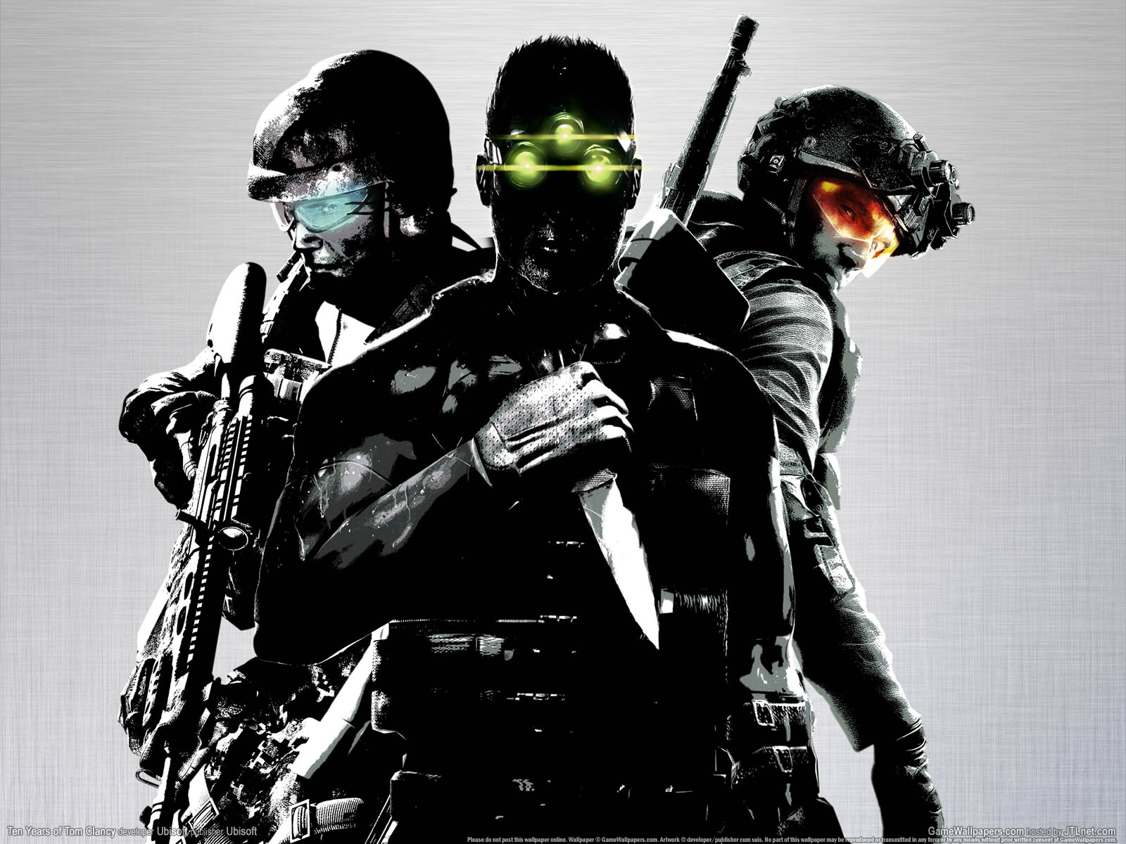 Ten Years Of Tom Clancy wallpaper 01 1600x1200