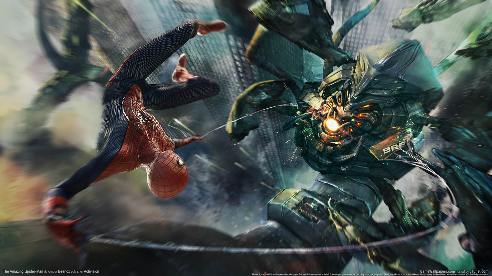 The Amazing Spider-Man achtergrond 02 1920x1080