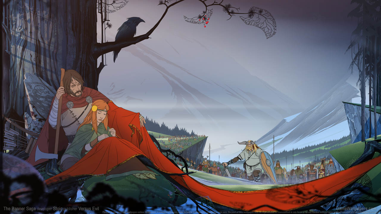 The Banner Saga wallpaper 01 1280x720