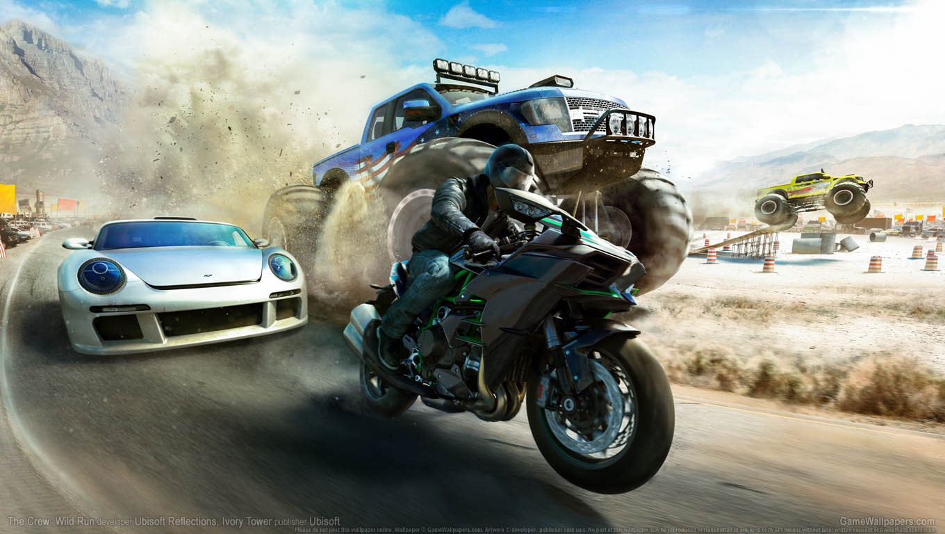 The Crew: Wild Run wallpaper 01 1360x768