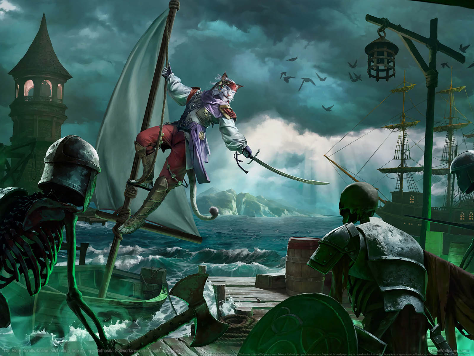 The Elder Scrolls Online: Ascending Tide achtergrond 01 1600x1200