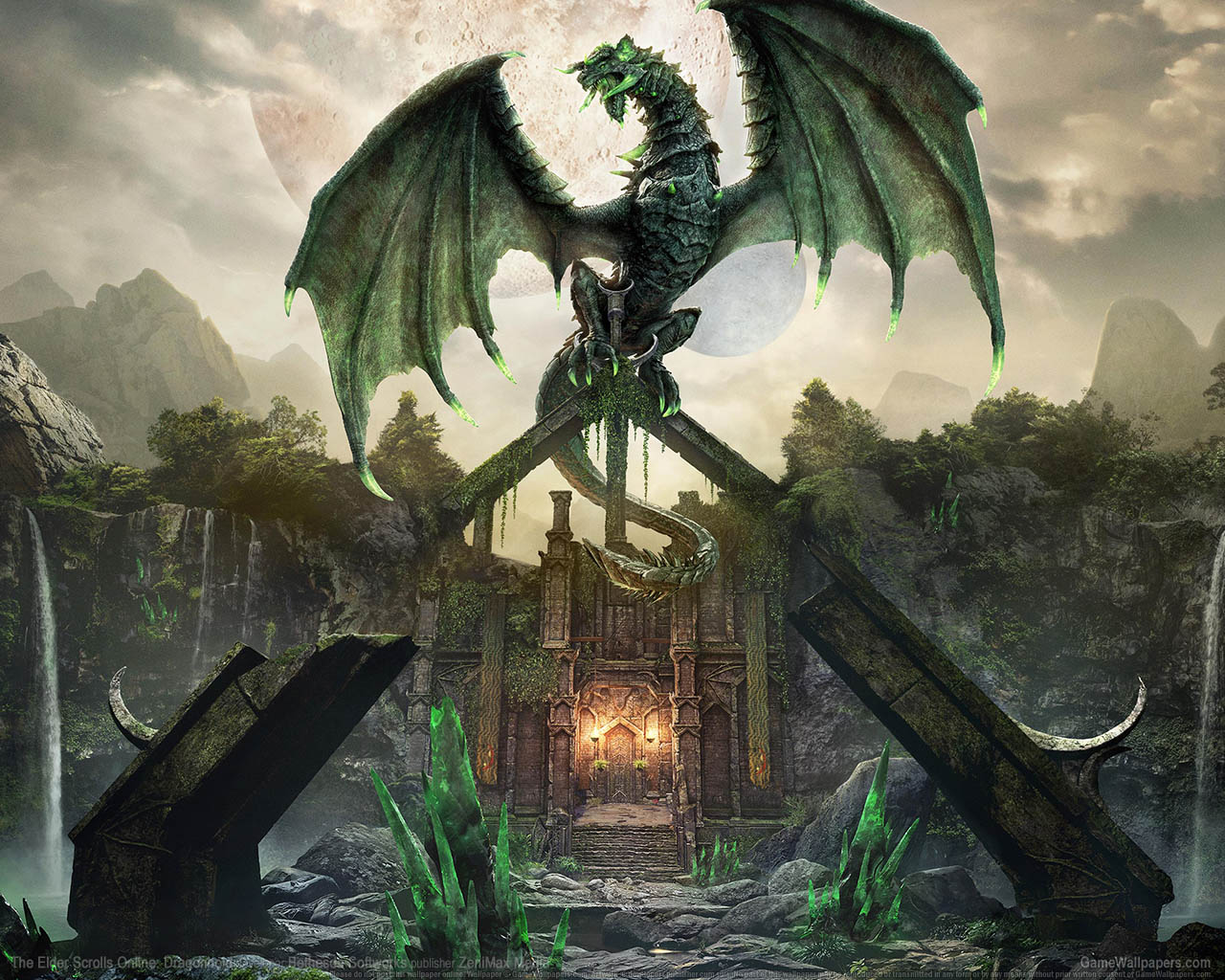 The Elder Scrolls Online%3A Dragonhold fond d'cran 01 1280x1024
