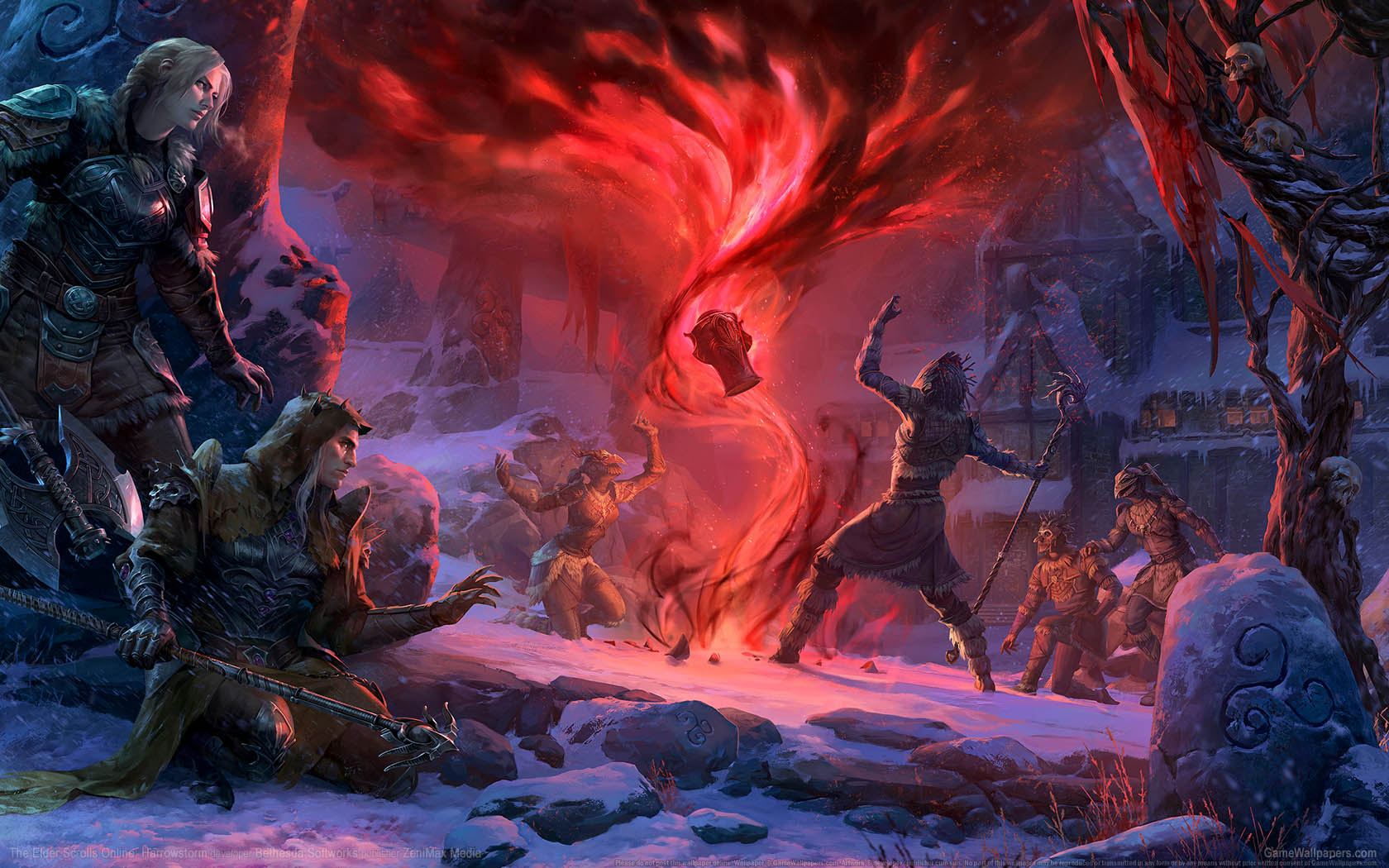 The Elder Scrolls Online: Harrowstorm Hintergrundbild 01 1680x1050