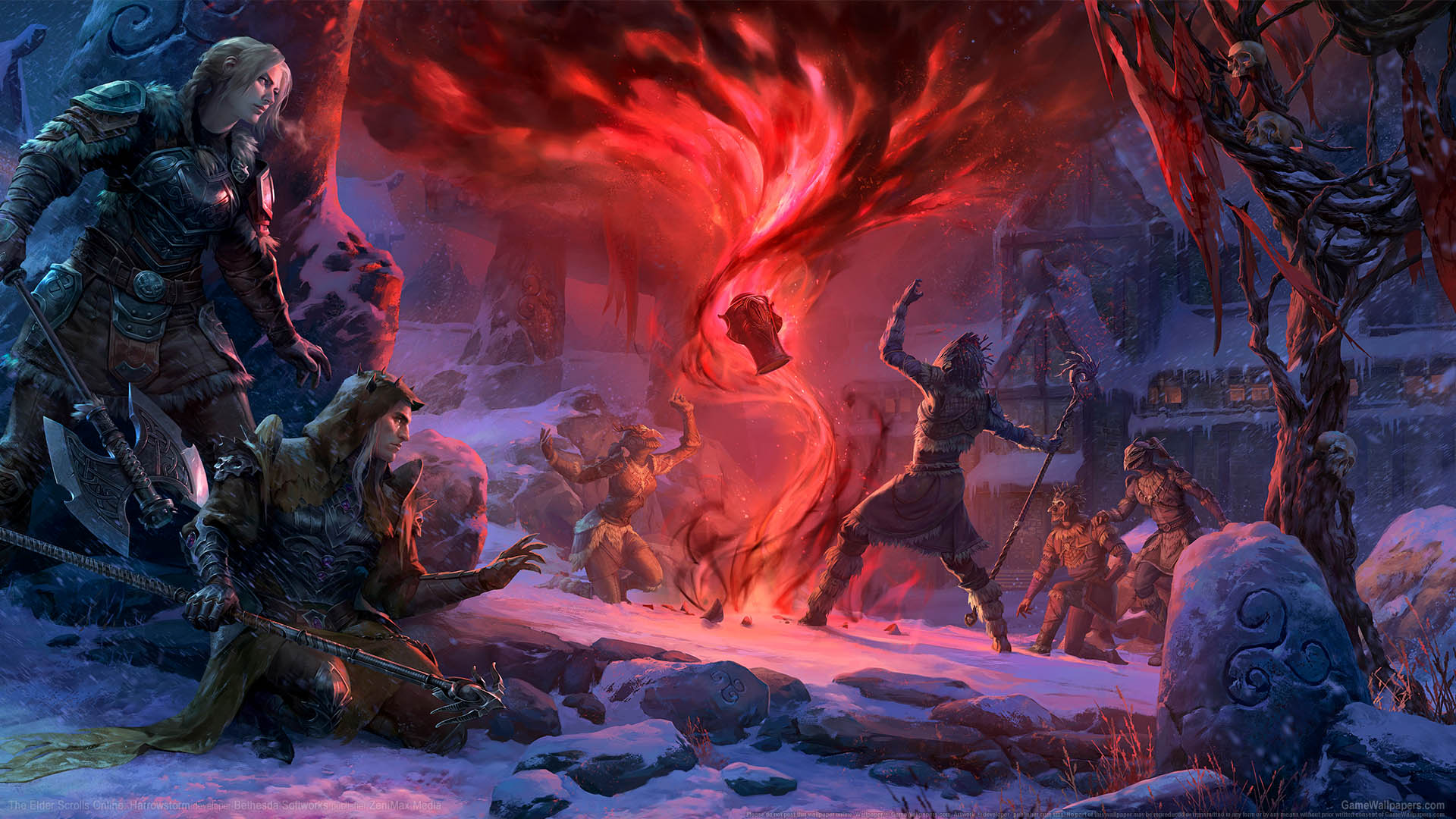 The Elder Scrolls Online: Harrowstorm fondo de escritorio 01 1920x1080