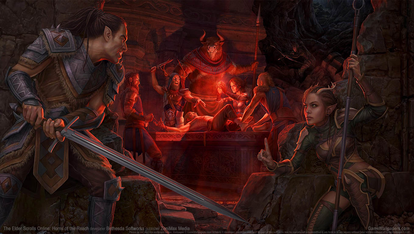 The Elder Scrolls Online: Horns of the Reach Hintergrundbild 01 1360x768