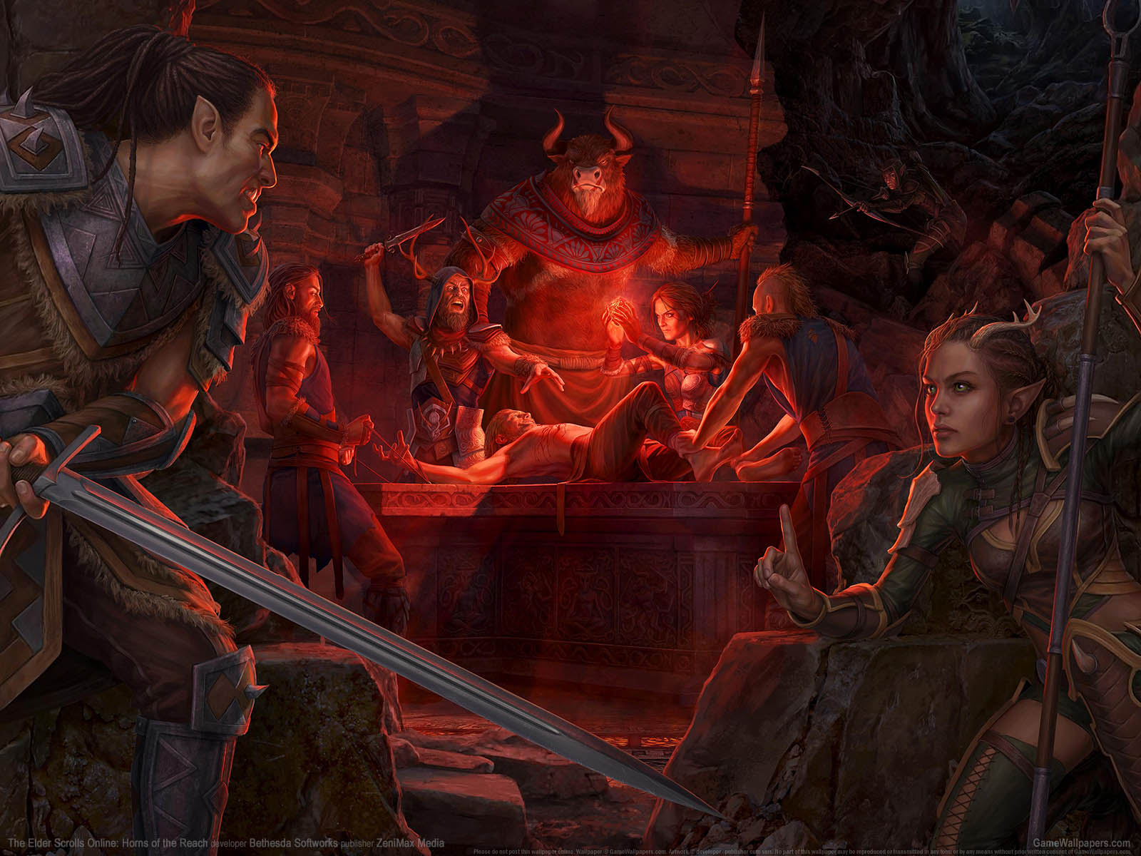 The Elder Scrolls Online: Horns of the Reachνmmer=01 Hintergrundbild  1600x1200