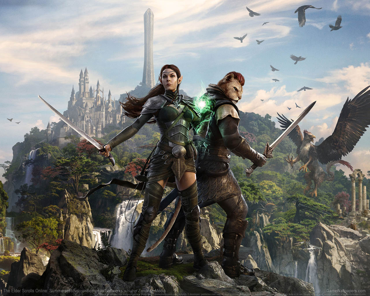 The Elder Scrolls Online: Summerset wallpaper 01 1280x1024
