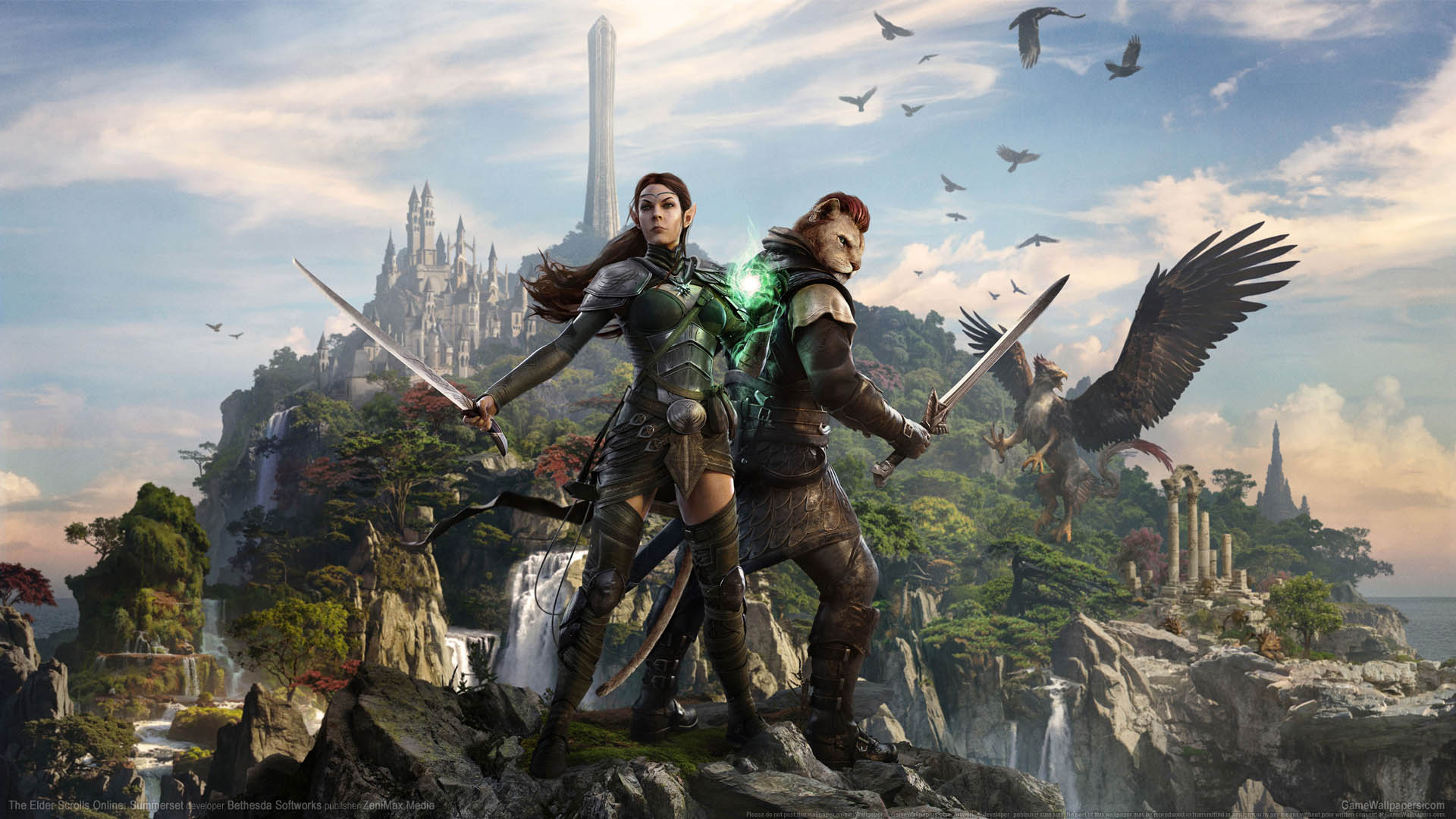 The Elder Scrolls Online: Summerset Hintergrundbild 01 1920x1080