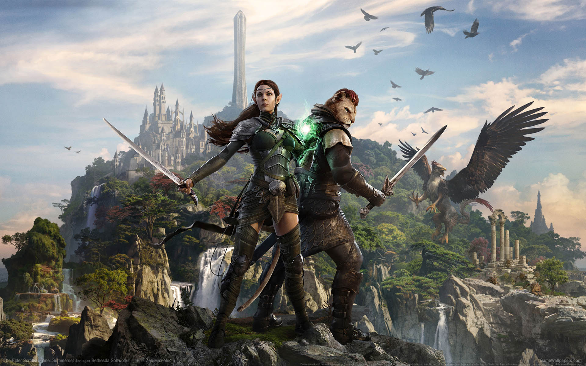 The Elder Scrolls Online: Summerset achtergrond 01 1920x1200