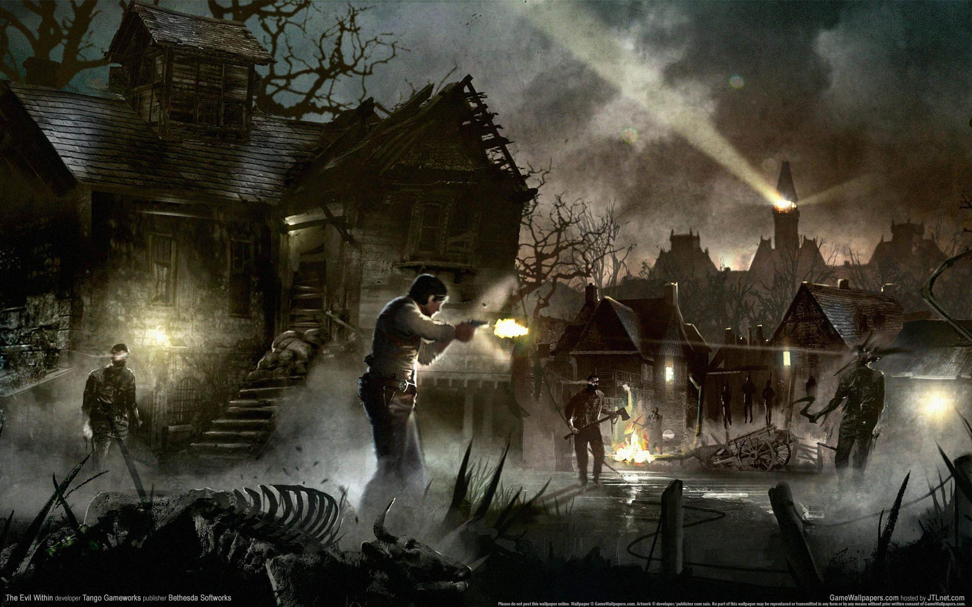 The Evil Within achtergrond 01 1920x1200
