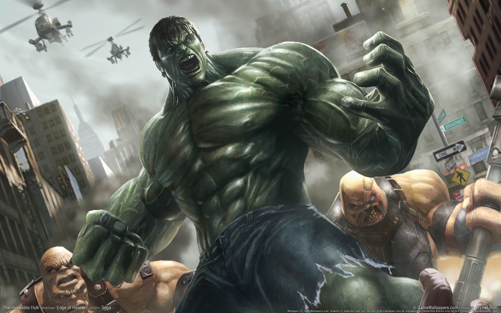 The Incredible Hulk wallpaper 02 1680x1050