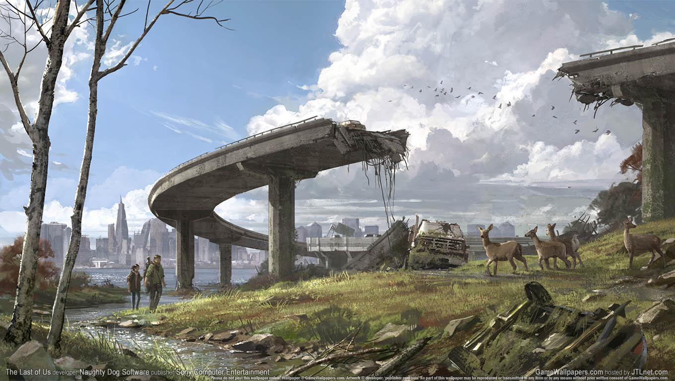 The Last of Us achtergrond 01 1360x768