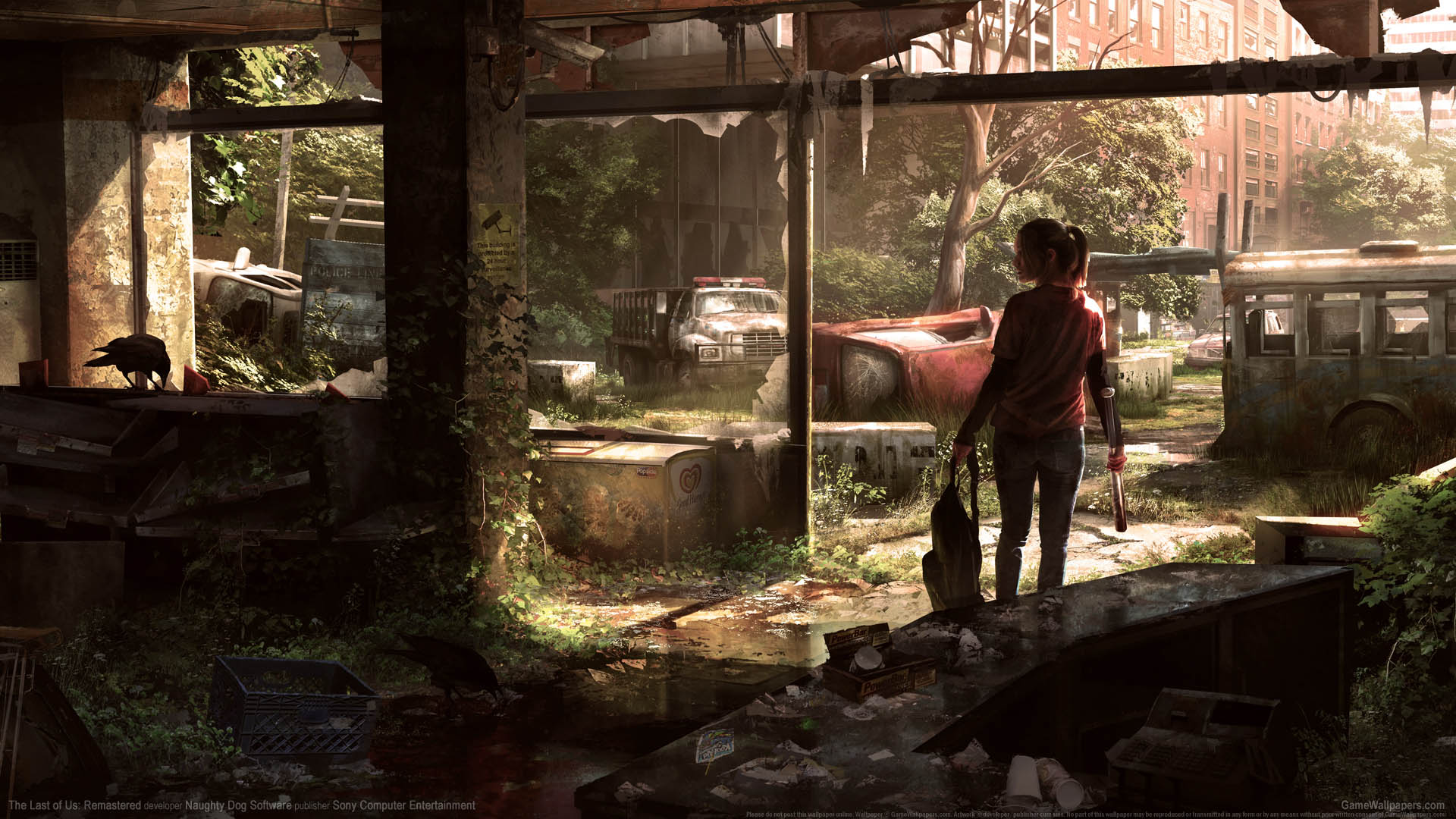 The Last of Us  ANIMATED WALLPAPER REMASTERED 