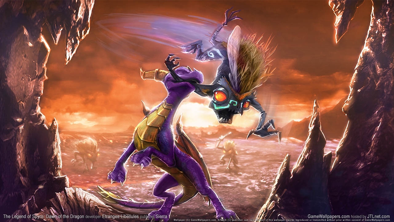The Legend of Spyro: Dawn of the Dragon achtergrond 01 1280x720