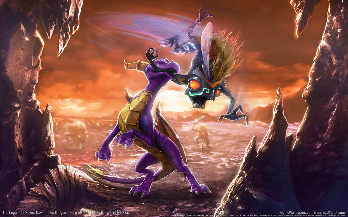 The Legend of Spyro%3A Dawn of the Dragon achtergrond 01 1440x900