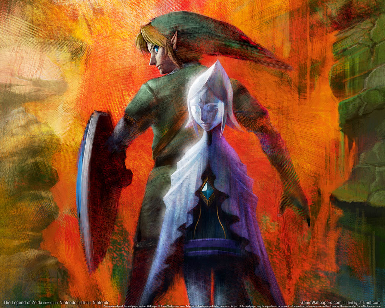 The Legend of Zelda fond d'cran 01 1280x1024