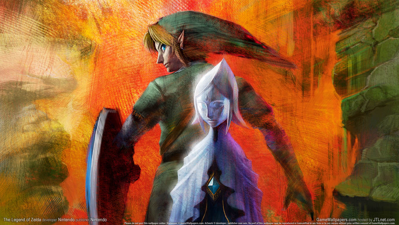 The Legend of Zelda fond d'cran 01 1360x768