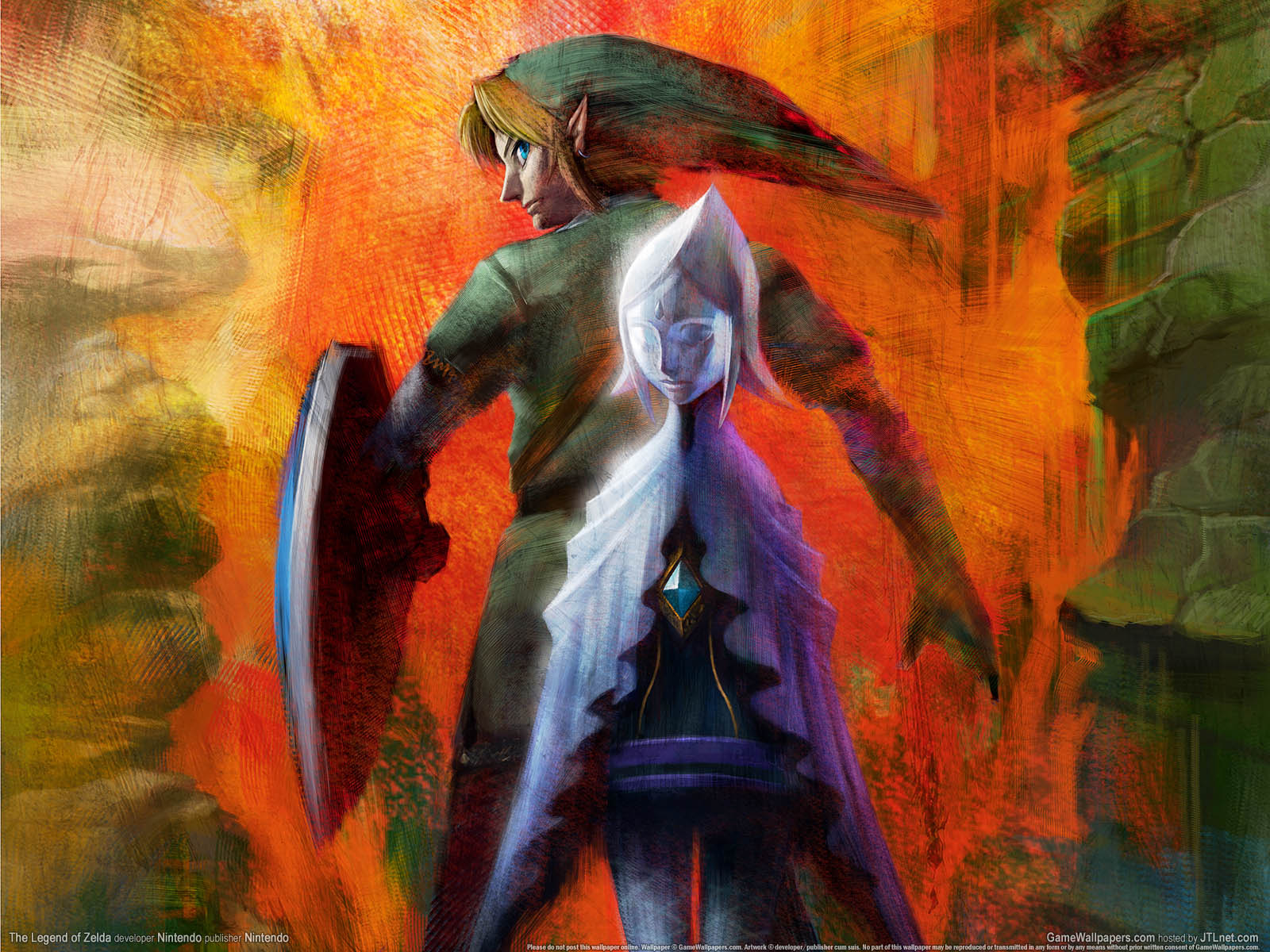 The Legend of Zelda achtergrond 01 1600x1200