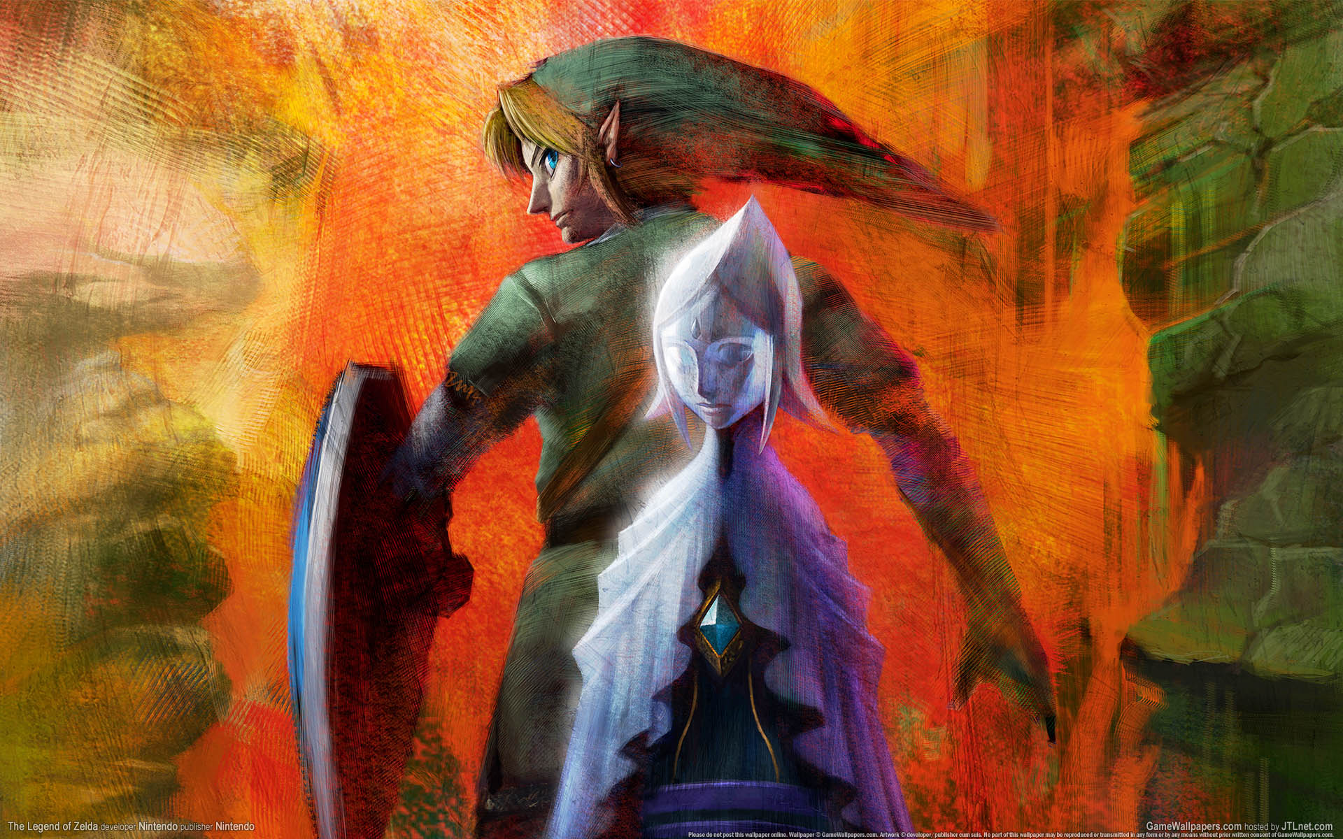 The Legend of Zelda fond d'cran 01 1920x1200