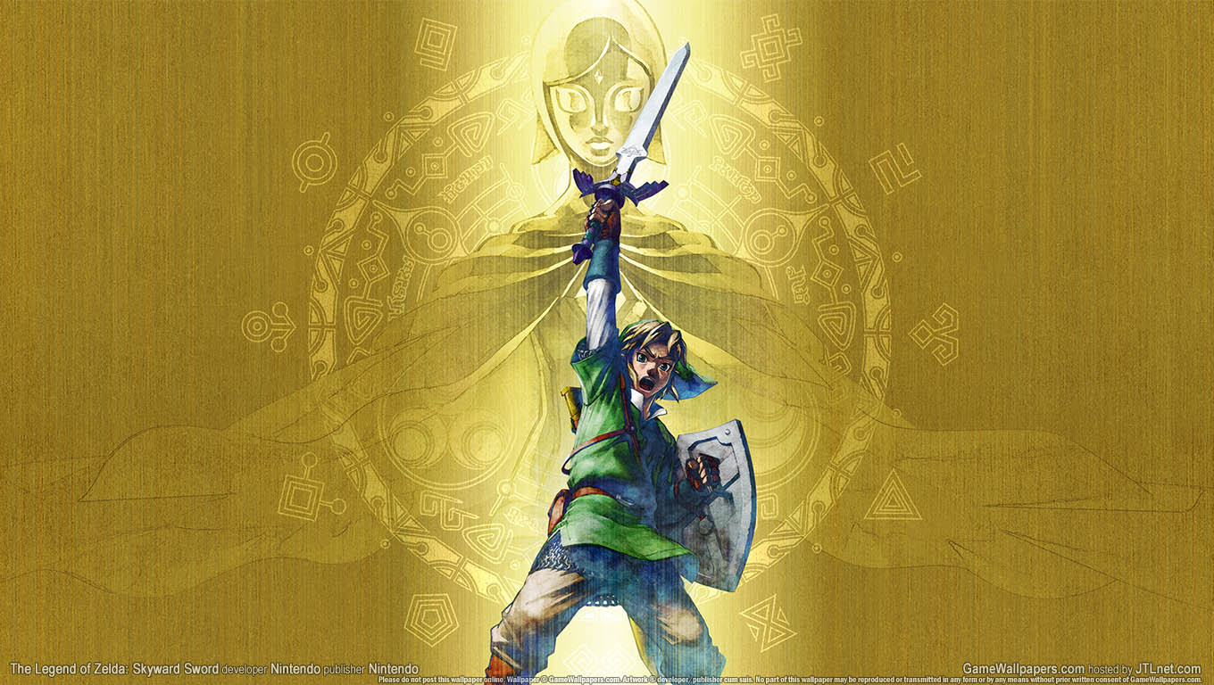 The Legend of Zelda: Skyward Sword wallpaper 01 1360x768