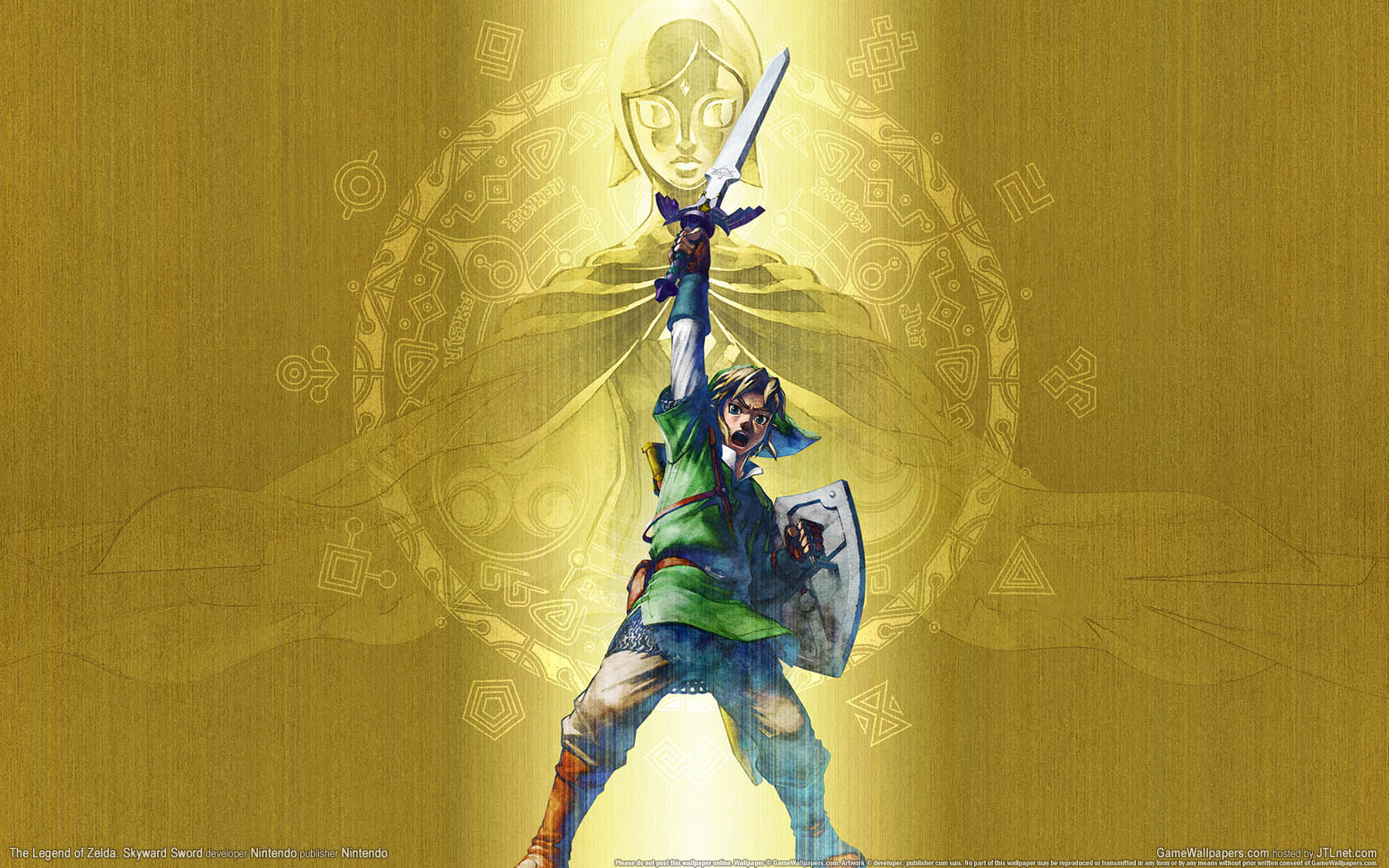 The Legend of Zelda: Skyward Sword Hintergrundbild 01 1680x1050