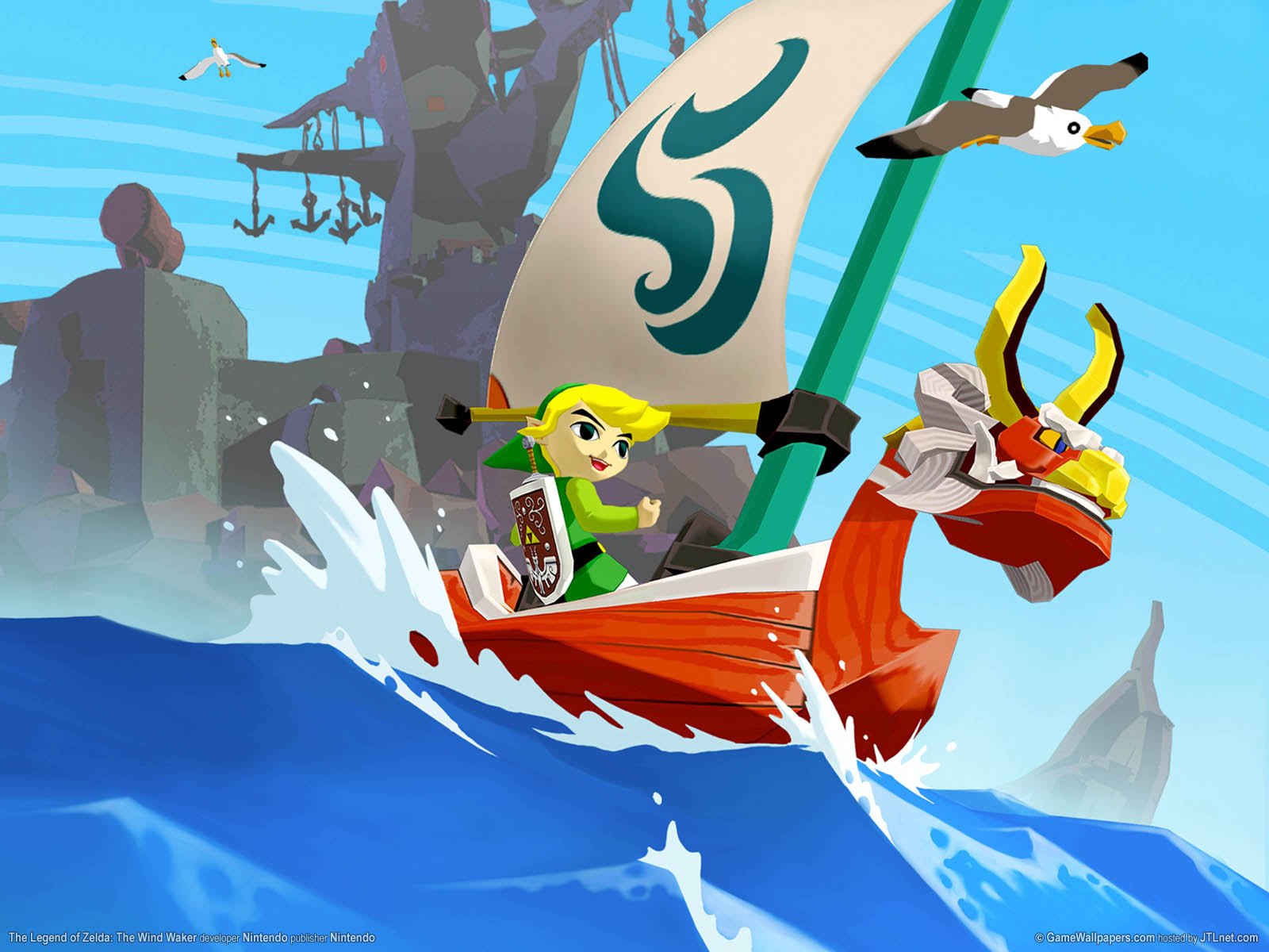 The Legend of Zelda: The Wind Waker Hintergrundbild 01 1600x1200