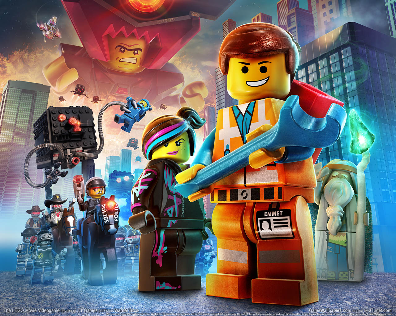 The LEGO Movie Videogame wallpaper 01 1280x1024
