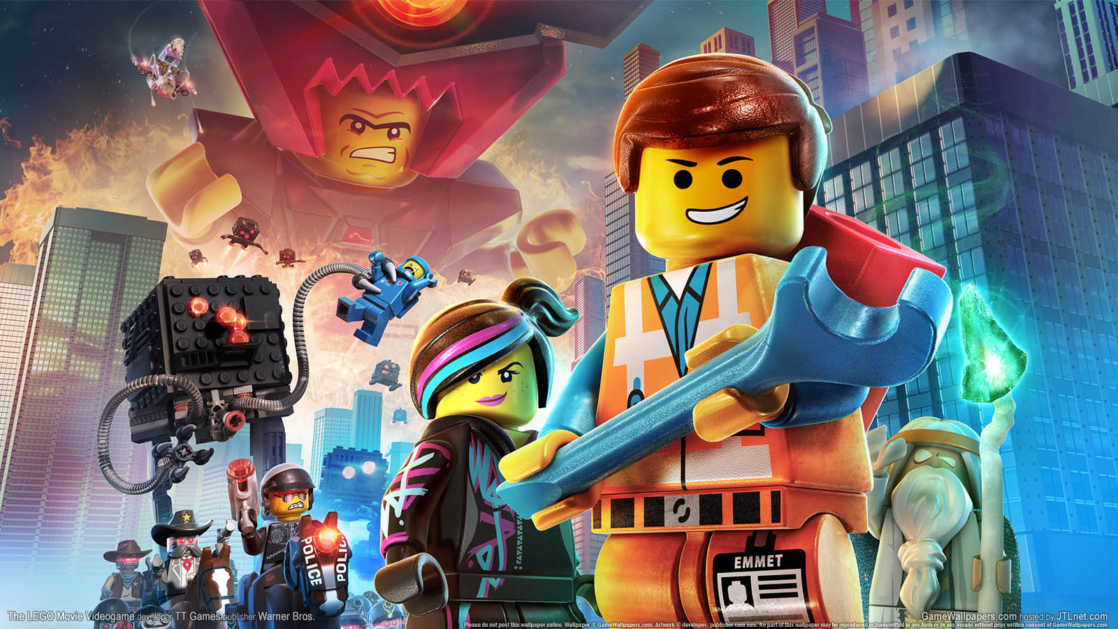 The LEGO Movie Videogame wallpaper 01 1600x900