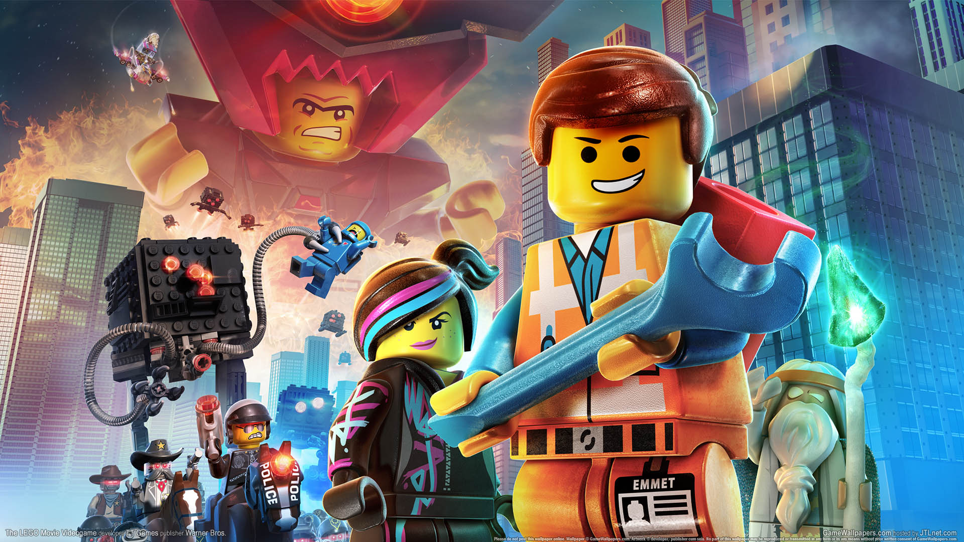 The LEGO Movie Videogame achtergrond 01 1920x1080