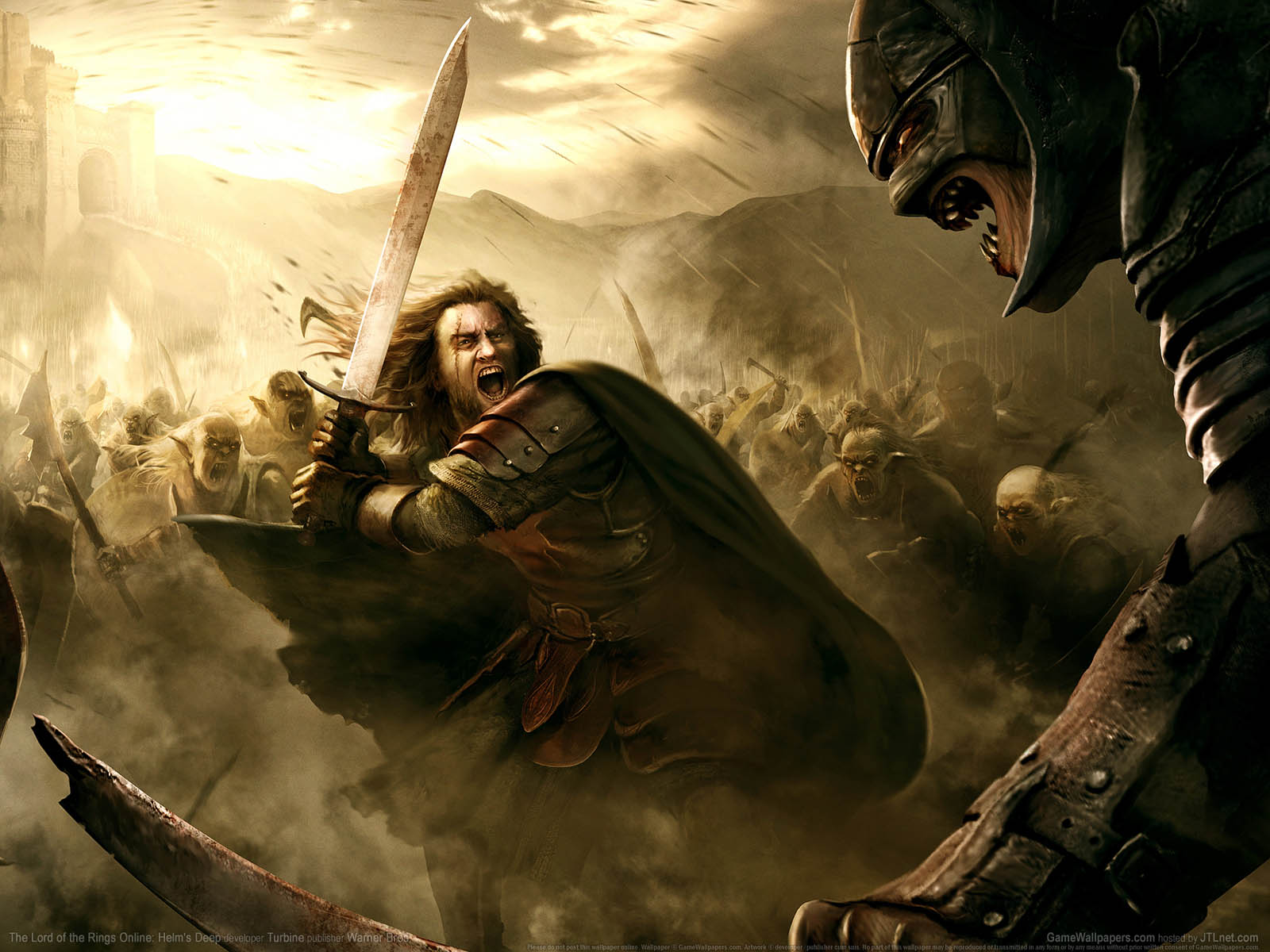 The Lord of the Rings Online: Helm's Deepνmmer=01 Hintergrundbild  1600x1200
