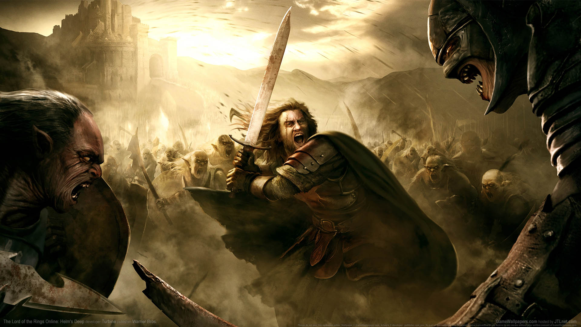 The Lord Of The Rings Online Helm S Deep Wallpaper 01 1920x1080