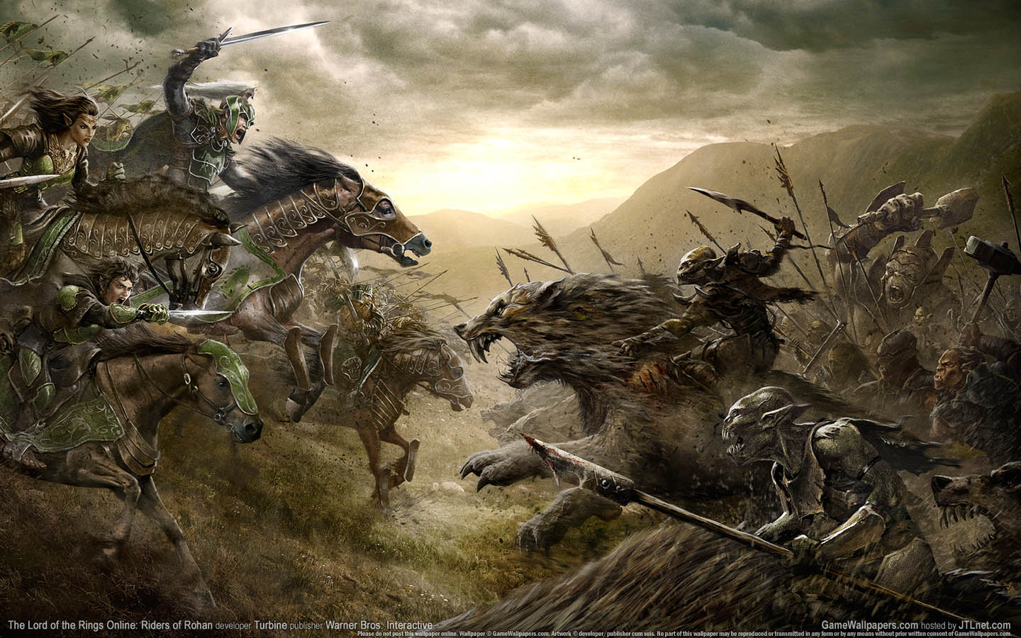 The Lord of the Rings Online: Riders of Rohan wallpaper 01 1440x900