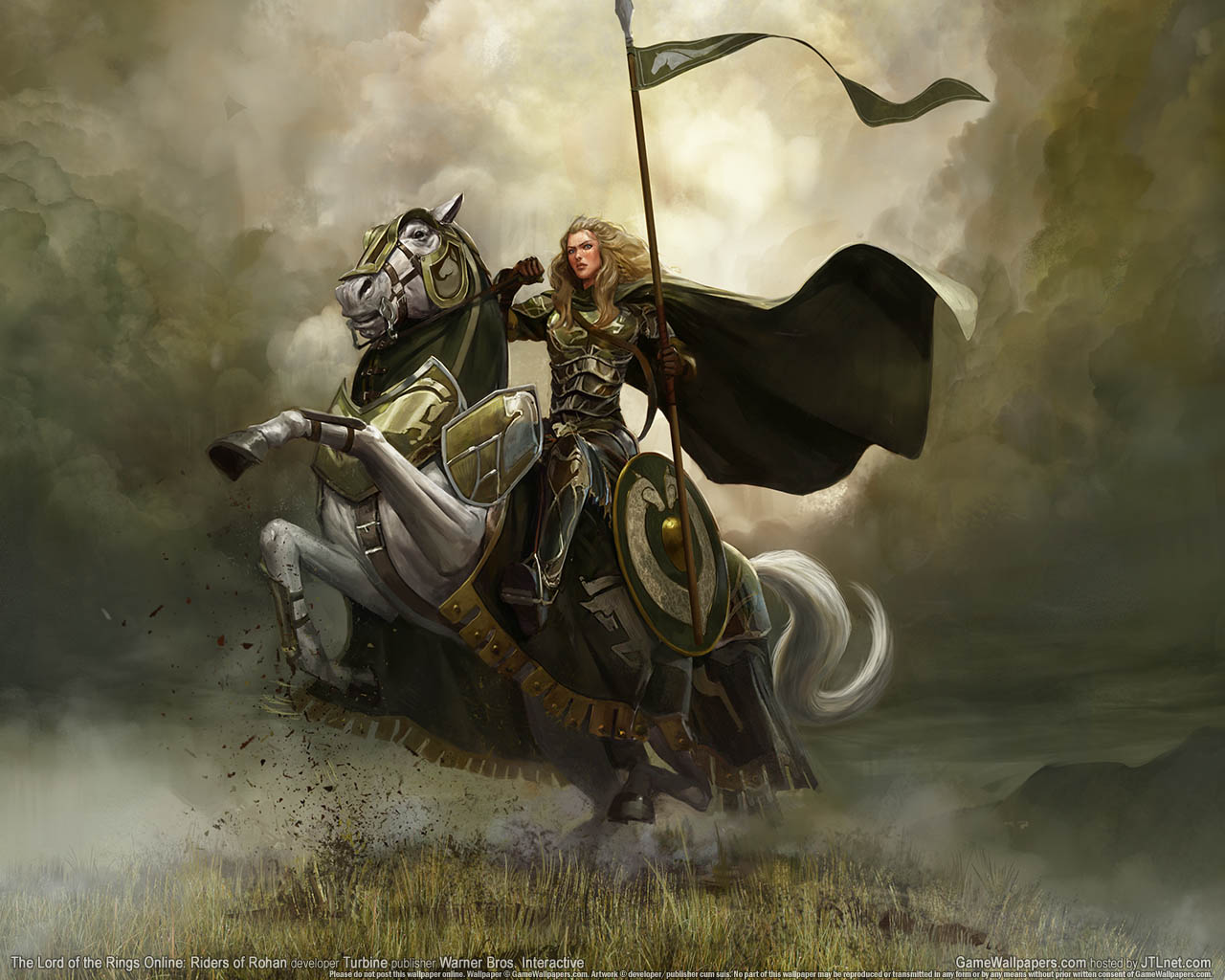 The Lord of the Rings Online: Riders of Rohan achtergrond 02 1280x1024