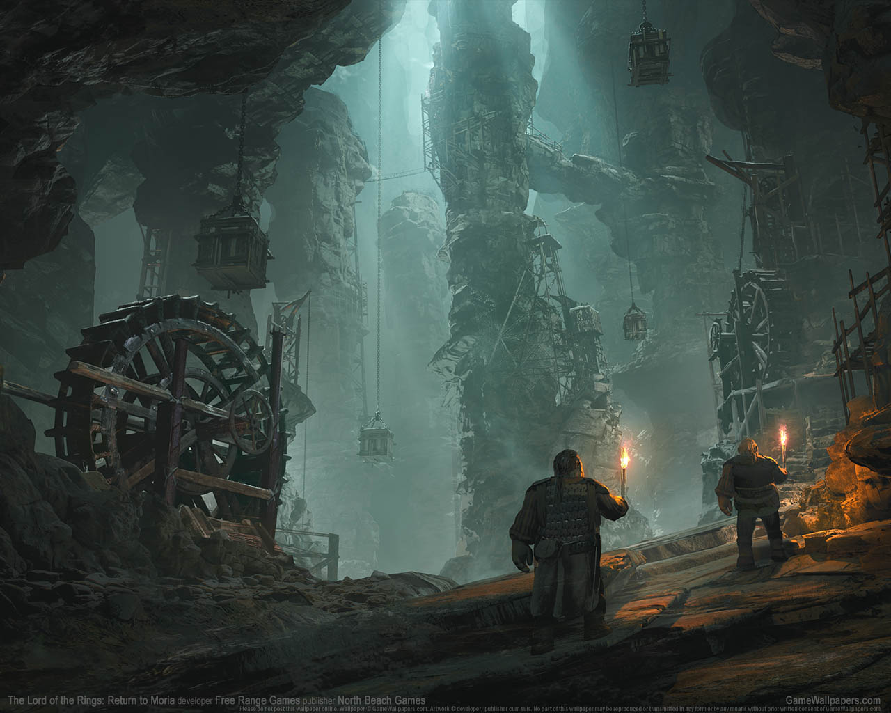 The Lord of the Rings%25253A Return to Moria wallpaper 03 1280x1024