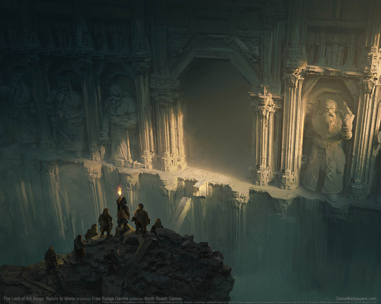 The Lord of the Rings: Return to Moria achtergrond 04 1280x1024