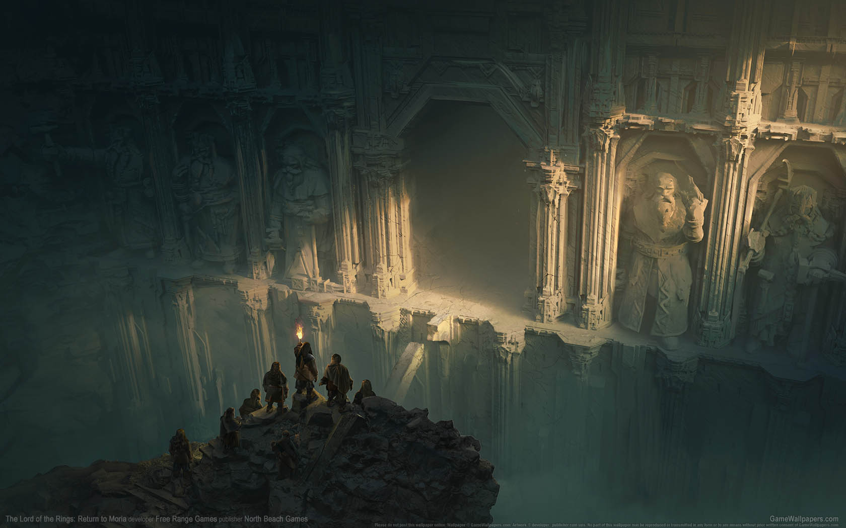 The Lord of the Rings%3A Return to Moria wallpaper 04 1680x1050